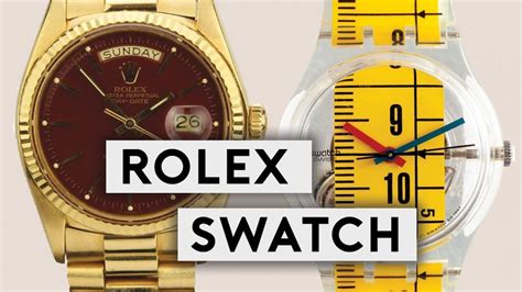 rolex vs swatch|Rolex Swatch group.